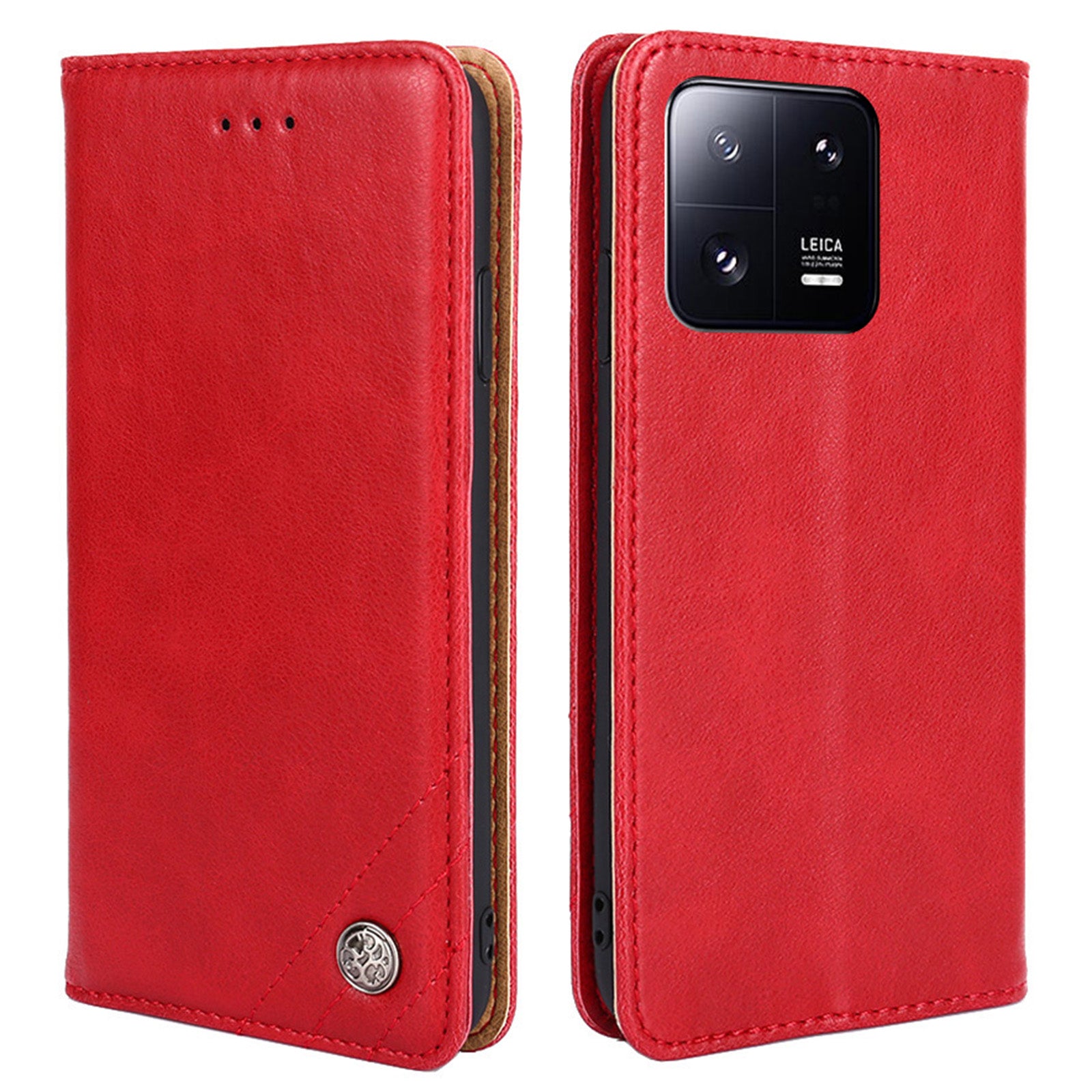 Triangle Stitching Line PU Leather Case for Xiaomi 13 Pro 5G Supporting Hands-free Stand Wallet Cell Phone Cover Triangle Stitching Line PU Leather Case for Xiaomi 13 Pro 5G Supporting Hands-free Stand Wallet Cell Phone Cover